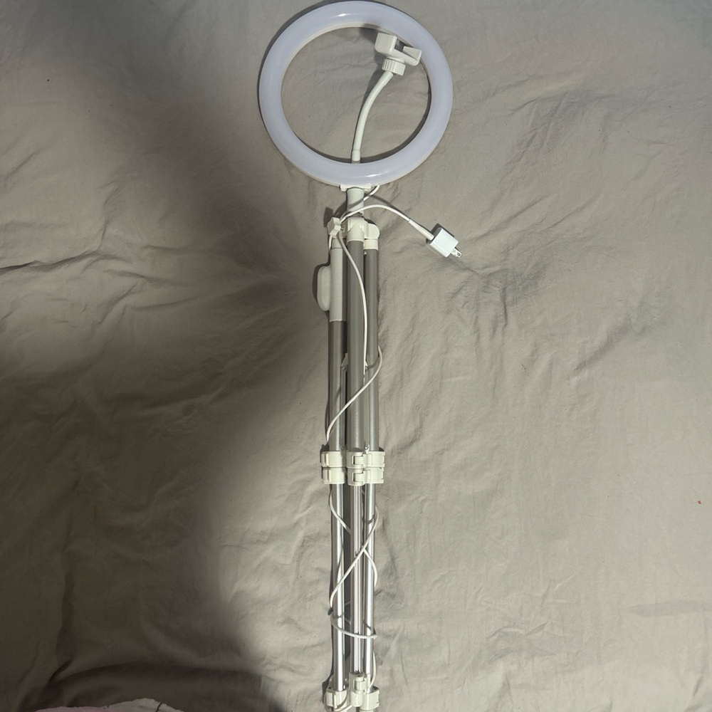 Adjustable Ring Light with Tripod Stand